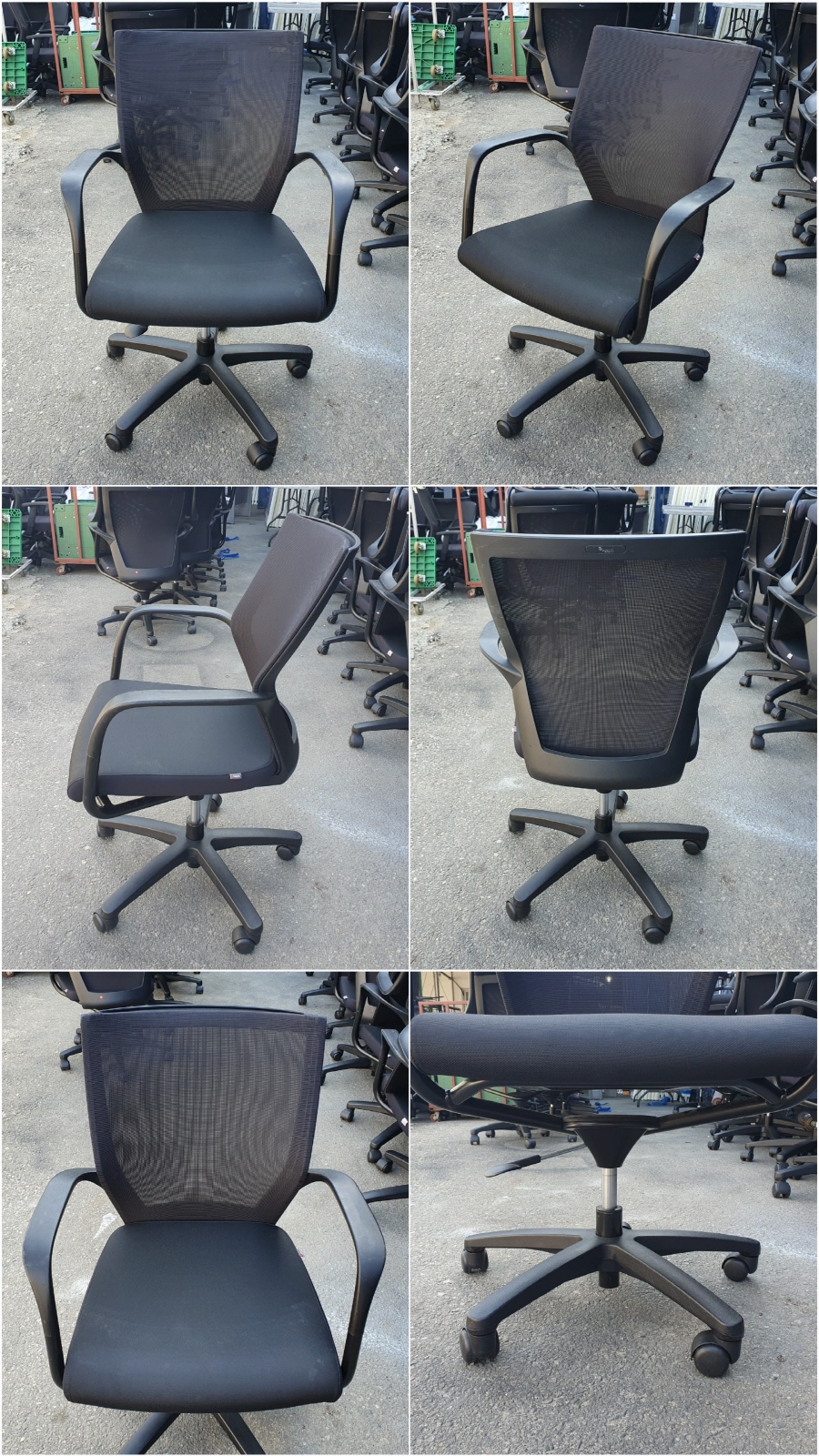 중고사무용가구 중역용 중고의자 - 퍼시스의자[CH4301U/556B]